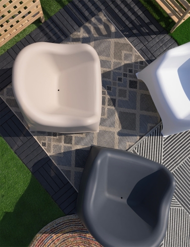 Efloor Fotel Ogrodowy Dumbo Szary