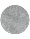 Dywan Boho Cora Okrągły 120x120cm Szary