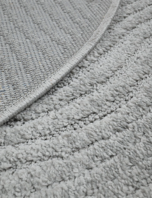 Efloor Dywan Boho Cora Okrągły 120x120cm Szary