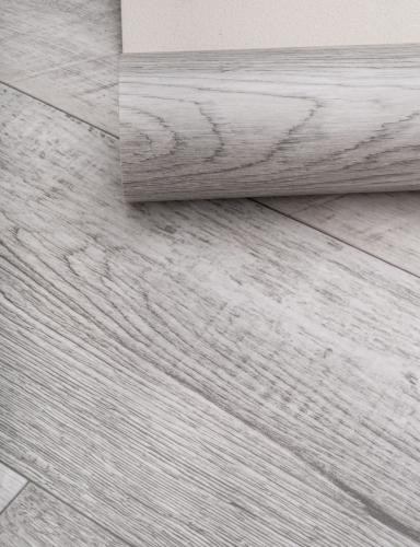 Efloor Wykładzina PCV 3m Eruption Knox 1 Drzewo Deska Jasny Szary