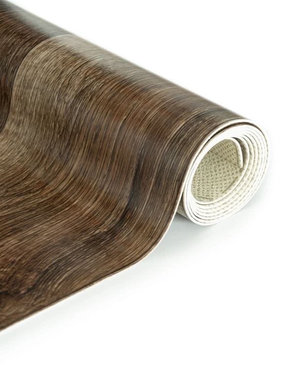 Efloor Wykładzina PCV 3m Eruption Knox 5 Drzewo Deska Brązowy