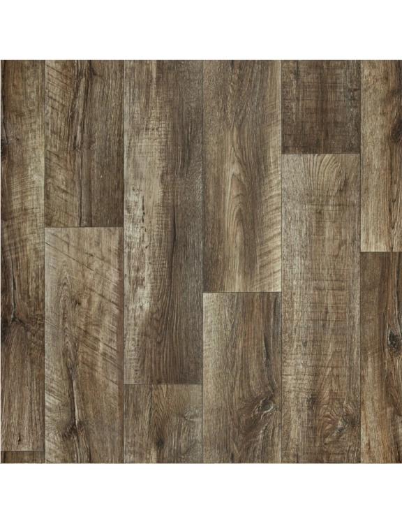 Efloor Wykładzina PCV 2m Eruption Knox 5 Drzewo Deska Brązowy