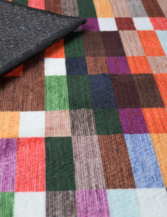 Efloor Chodnik Nowoczesny Piksel 50x120cm Geometryczny Wielokolorowy