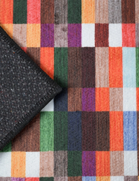 Efloor Chodnik Nowoczesny Piksel 50x120cm Geometryczny Wielokolorowy