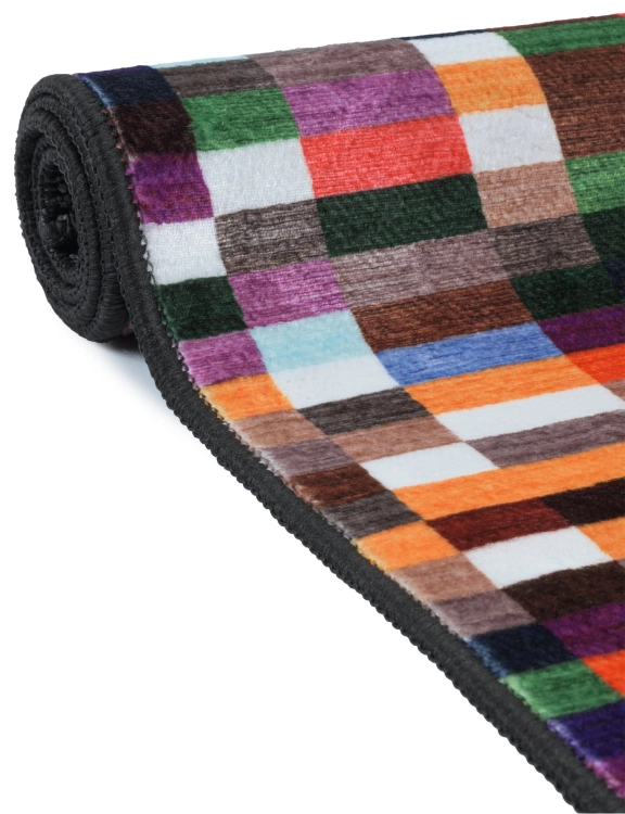 Efloor Chodnik Nowoczesny Piksel 50x120cm Geometryczny Wielokolorowy