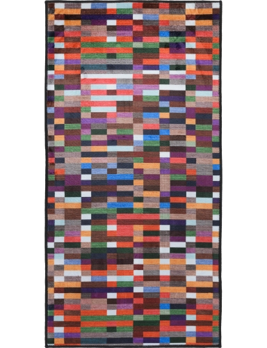 Efloor Chodnik Nowoczesny Piksel 50x120cm Geometryczny Wielokolorowy