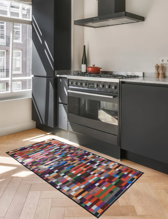 Efloor Chodnik Nowoczesny Piksel 50x120cm Geometryczny Wielokolorowy