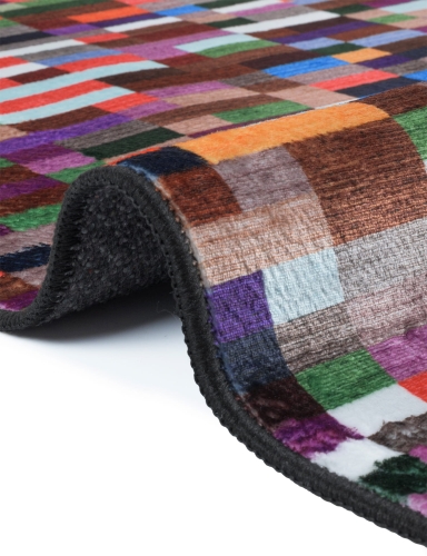 Efloor Chodnik Nowoczesny Piksel 50x80cm Geometryczny Wielokolorowy