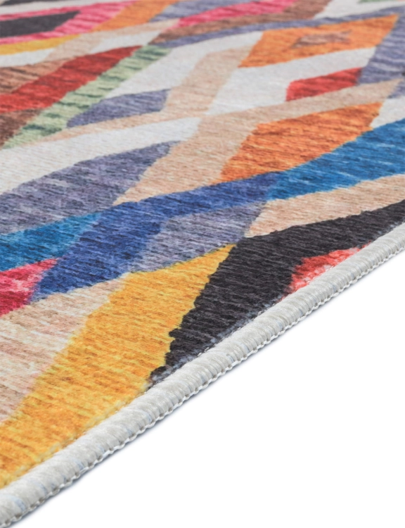 Efloor Dywan Nowoczesny Mexico 65x130cm Geometryczny Wielokolorowy