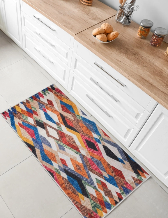 Efloor Chodnik Nowoczesny Mexico 50x120cm Geometryczny Wielokolorowy