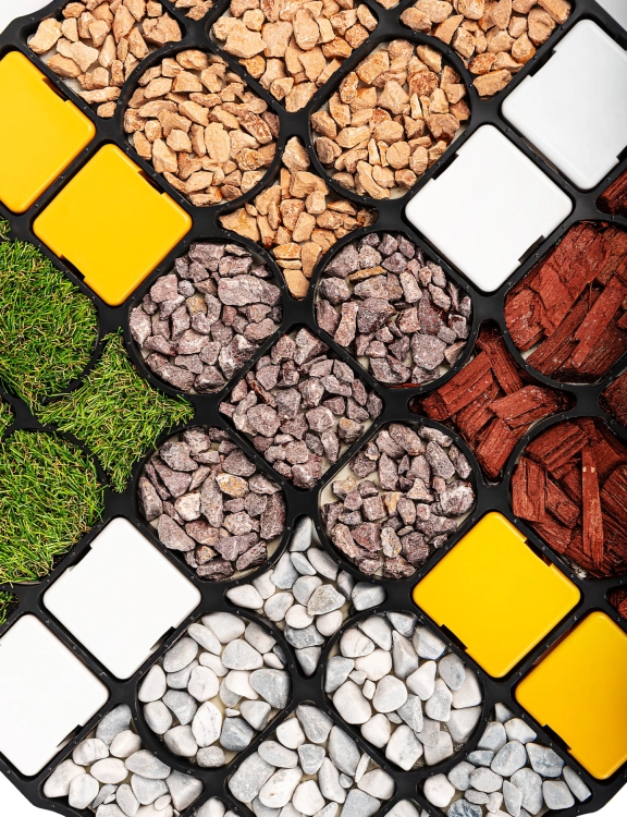 Efloor Kratka Trawnikowa Parkingowa IG30 50x50cm Czarny