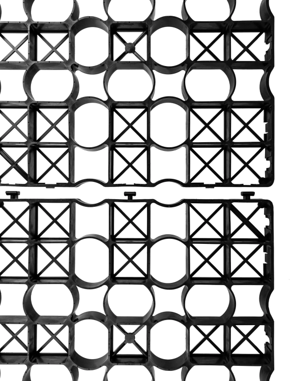 Efloor Kratka Trawnikowa Parkingowa IG30 50x50cm Czarny