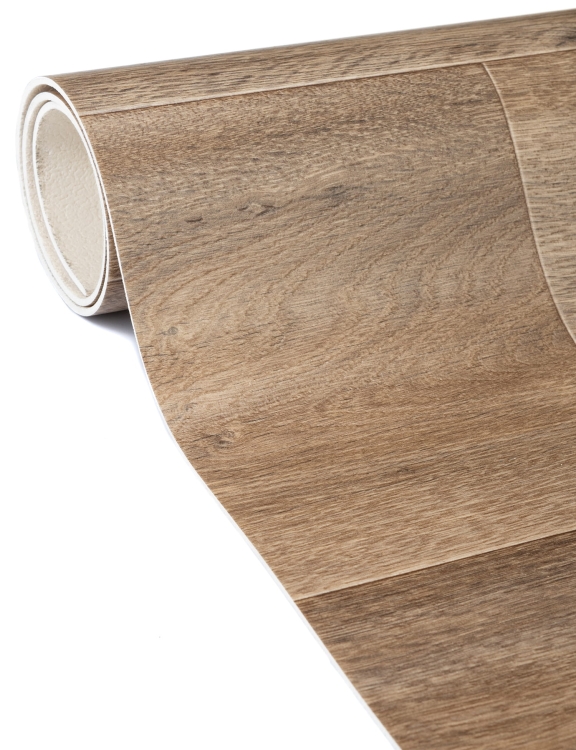 Efloor Wykładzina PCV 3m Bingo Annapurna 42 Rustykalny Dąb Brązowy