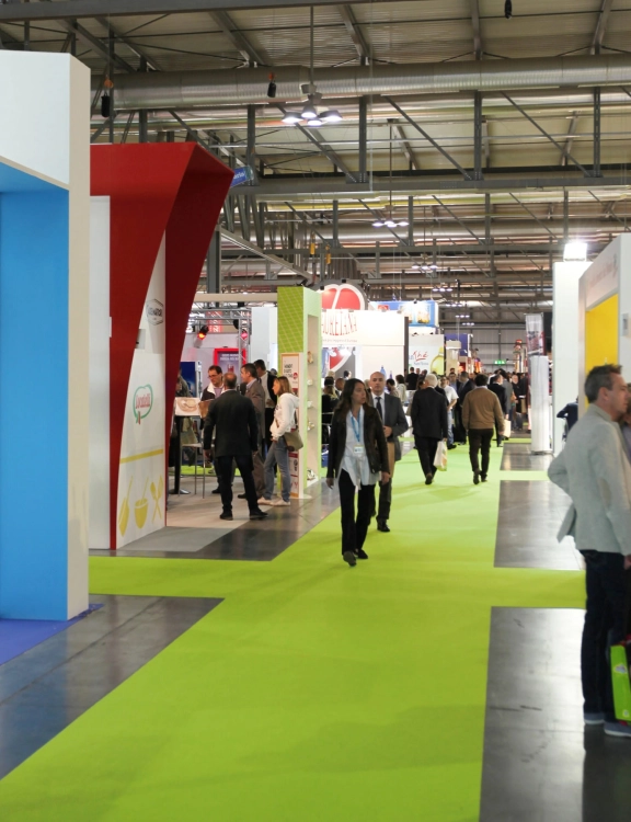 Efloor Wykładzina Targowa Eventowa 2m Rib 675 Zielony