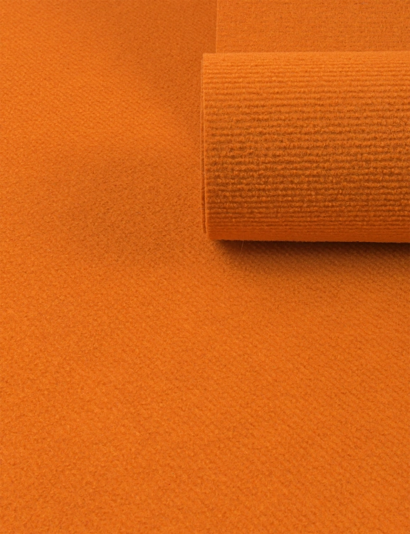 Efloor Wykładzina Targowa Eventowa 2m Rib 450 Pomarańczowy