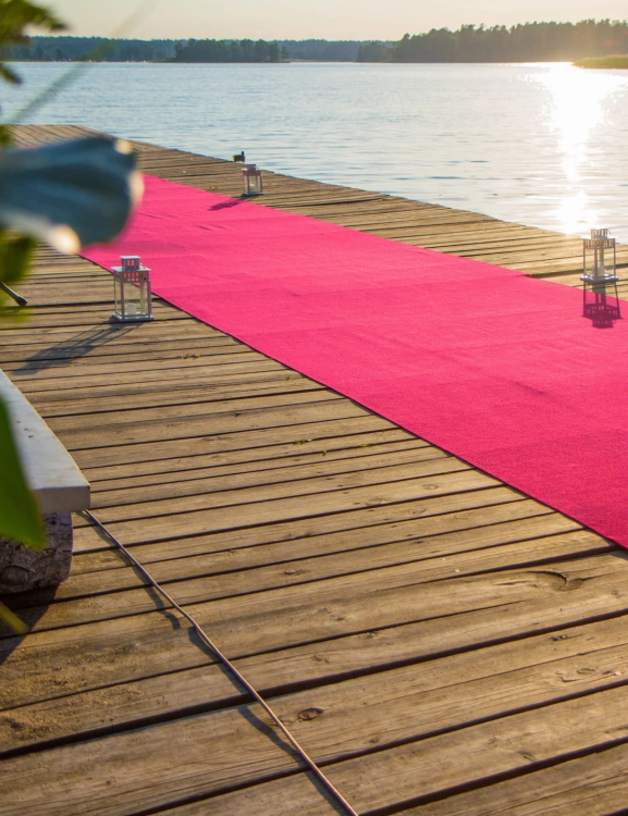 Efloor Wykładzina Targowa Eventowa 2m Rib 510 Różowy