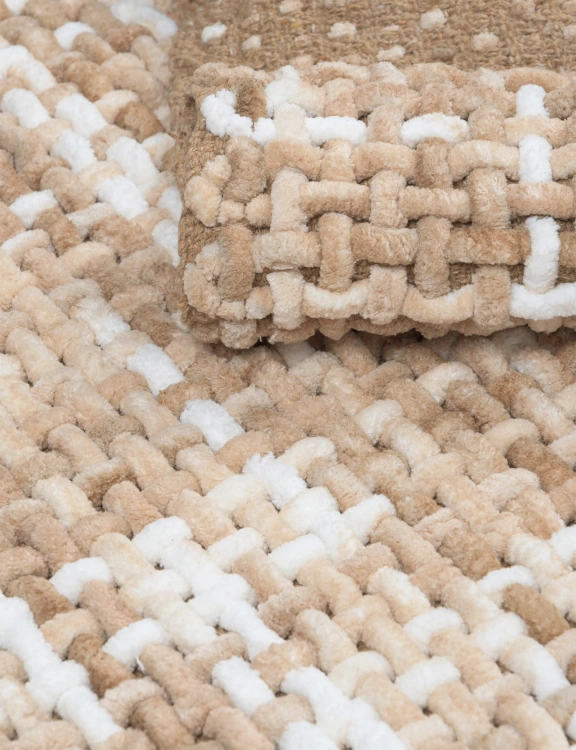 Efloor Dywanik Łazienkowy Belweder 40x60cm Melanż Beżowy