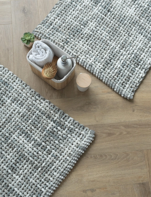 Efloor Dywanik Łazienkowy Belweder 40x60cm Melanż Szary