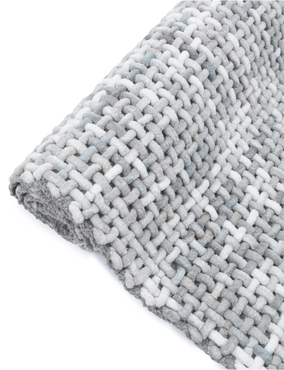 Efloor Dywanik Łazienkowy Belweder 40x60cm Melanż Szary