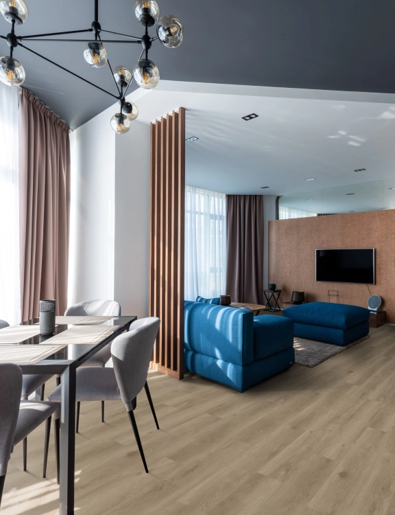 e-floor Panele podłogowe winylowe 1,77 m2 LUXOR SPC MS-003 DESKA uniclick + podkład akustyczny