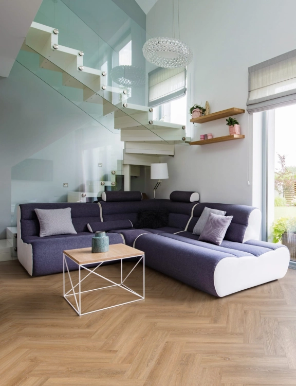 e-floor Panele podłogowe winylowe 0,81 m² REGENT PREMIUM MB-008 JODEŁKA click system + podkład akustyczny