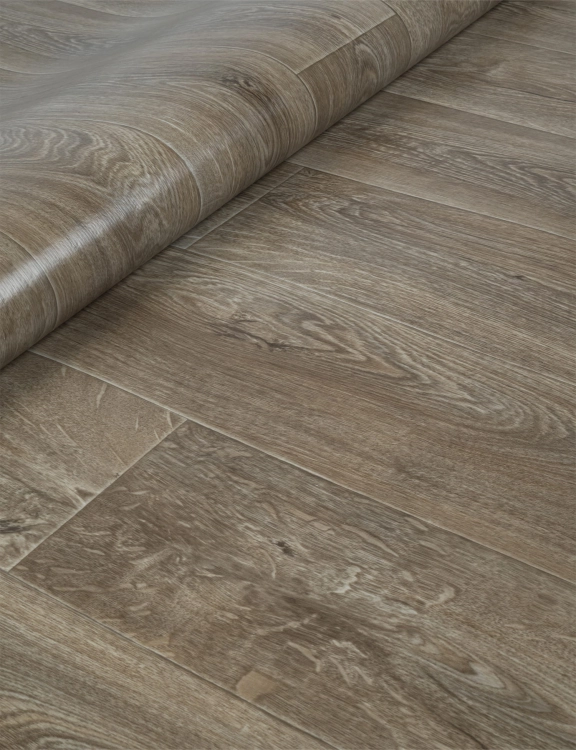 Efloor Wykładzina PCV 2m Erin Latur 3 Deska Brązowy