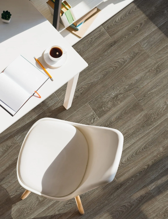 Efloor Wykładzina PCV 2m Erin Latur 3 Deska Brązowy