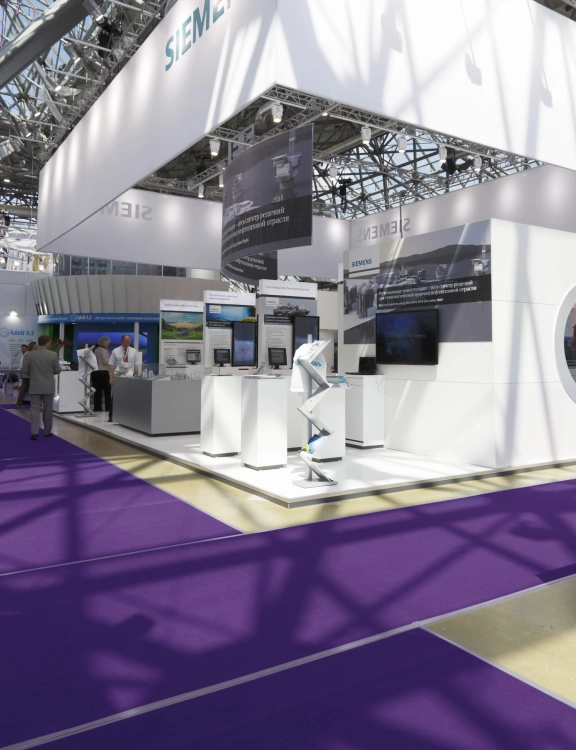 Efloor Wykładzina Targowa Eventowa 2m Rib 503 Fioletowy