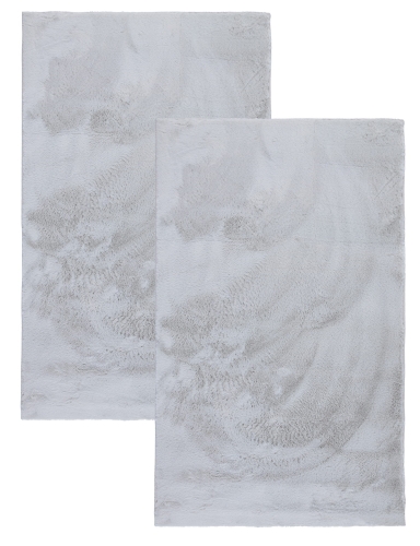 Efloor Komplet Dywaników Łazienkowych Vivid Zestaw 2szt 40x60cm Szary