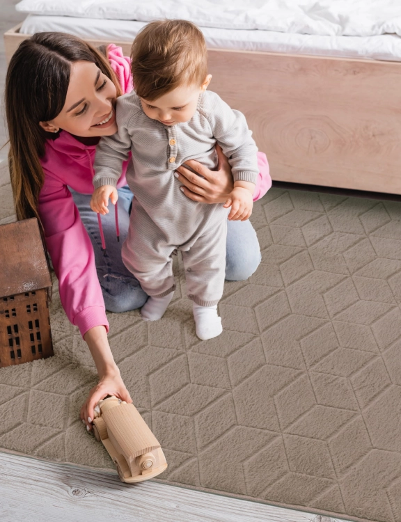 Efloor Dywan Rabbit Prestige 120x160cm Beżowy