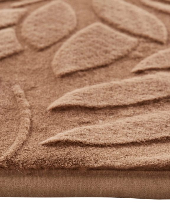 efloor Dywanik łazienkowy Sofia 50x80cm Liście Beżowy