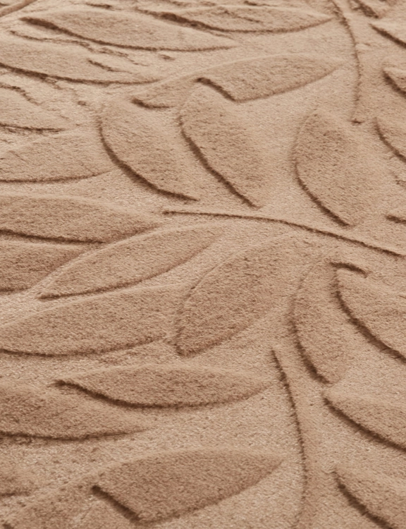 efloor Dywanik łazienkowy Sofia 50x80cm Liście Beżowy