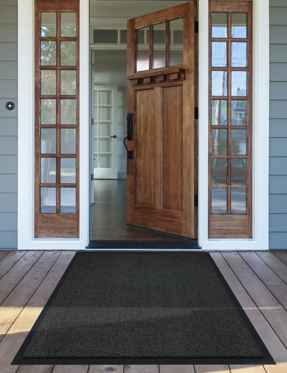 Efloor Duża wycieraczka pod drzwi Bruno 120x180cm Szary