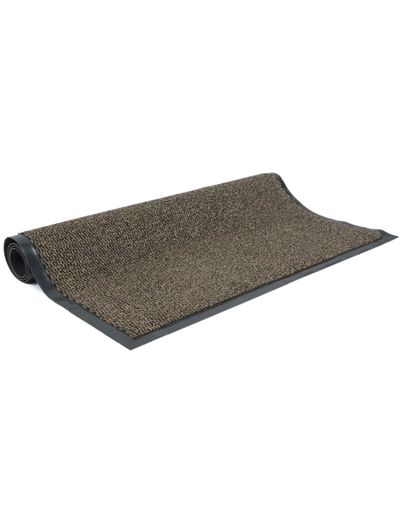 Efloor Duża wycieraczka pod drzwi Bruno 90x150cm Brązowy