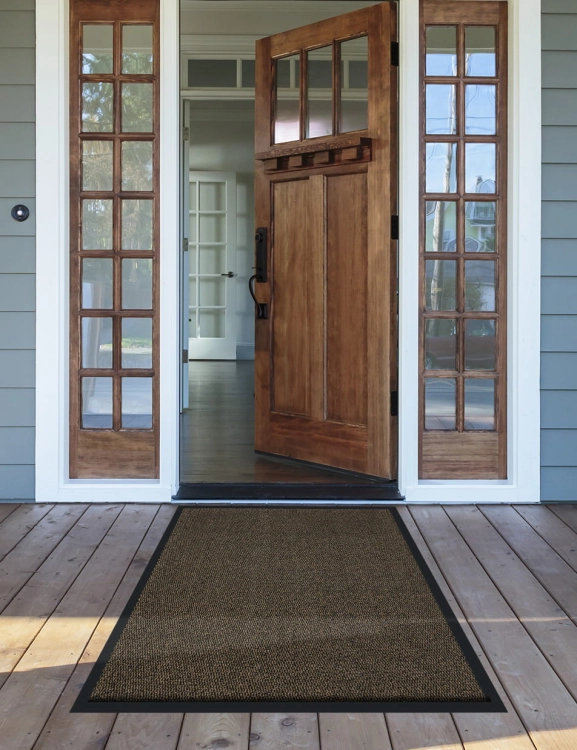 Duża wycieraczka pod drzwi Bruno 90x150cm Brązowy