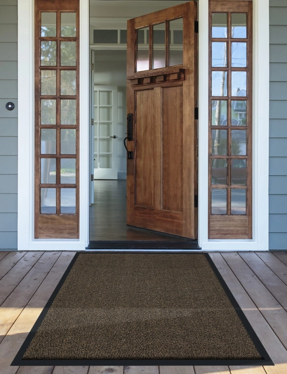 Efloor Duża wycieraczka pod drzwi Bruno 120x180cm Brązowy