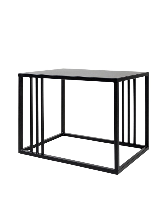 Efloor Stolik pomocniczy kawowy 35x49x36cm Loft Czarny