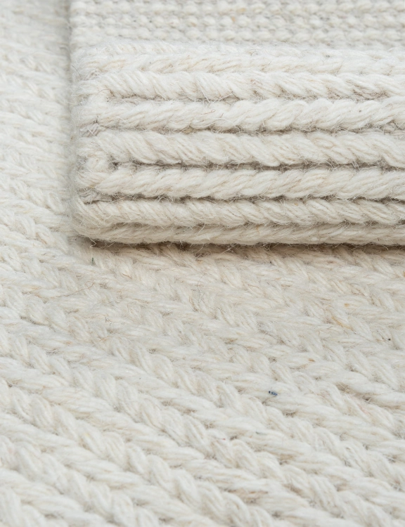 Efloor Dywan Wełniany Alma Wool 70x140cm Kremowy