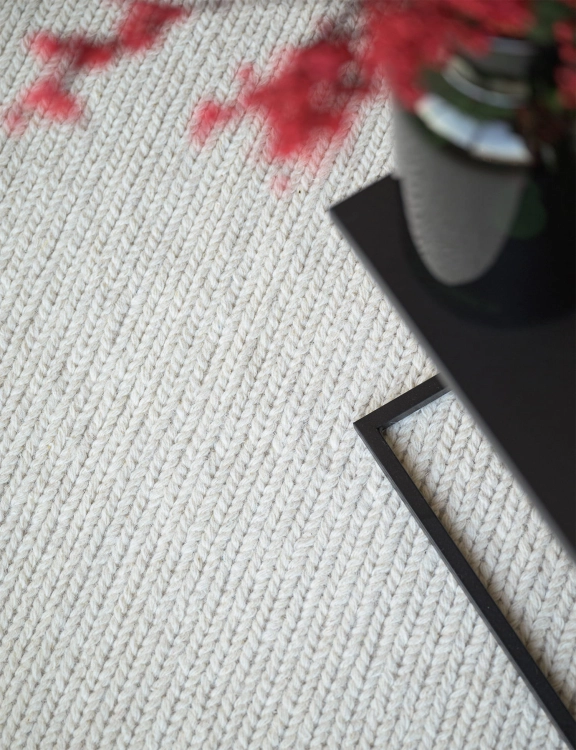 Efloor Dywan Wełniany Alma Wool 70x140cm Kremowy