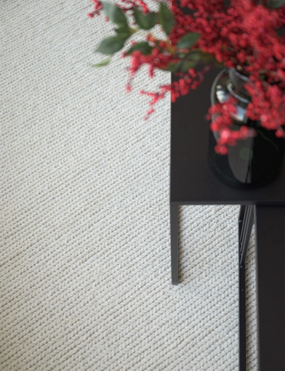 Efloor Dywan Wełniany Alma Wool 120x170cm Kremowy