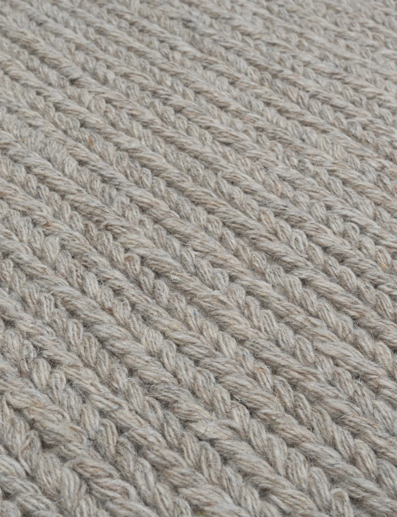 Efloor Dywan Wełniany Alma Wool 160cm Okrągły Beżowy