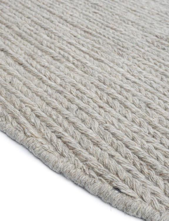 Efloor Dywan Wełniany Alma Wool 160cm Okrągły Beżowy