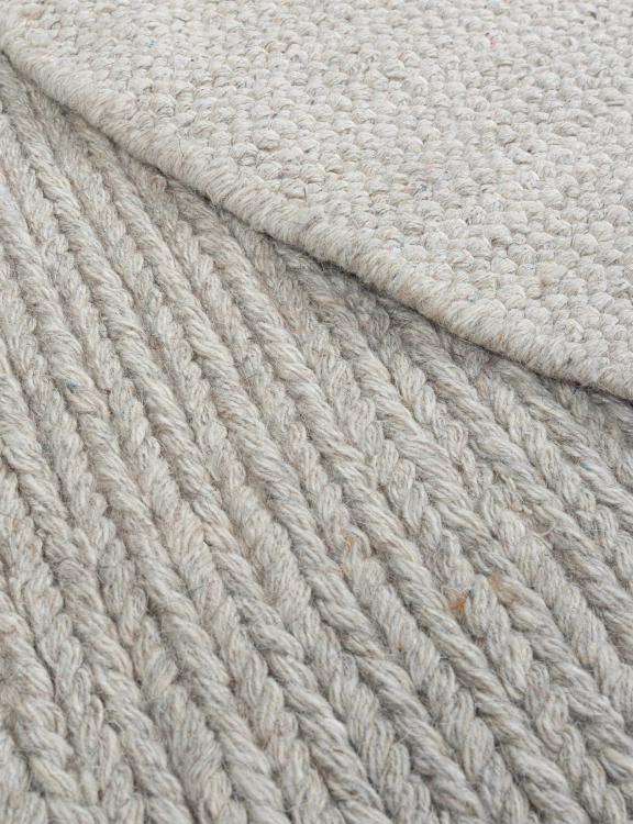 Efloor Dywan Wełniany Alma Wool 160cm Okrągły Beżowy