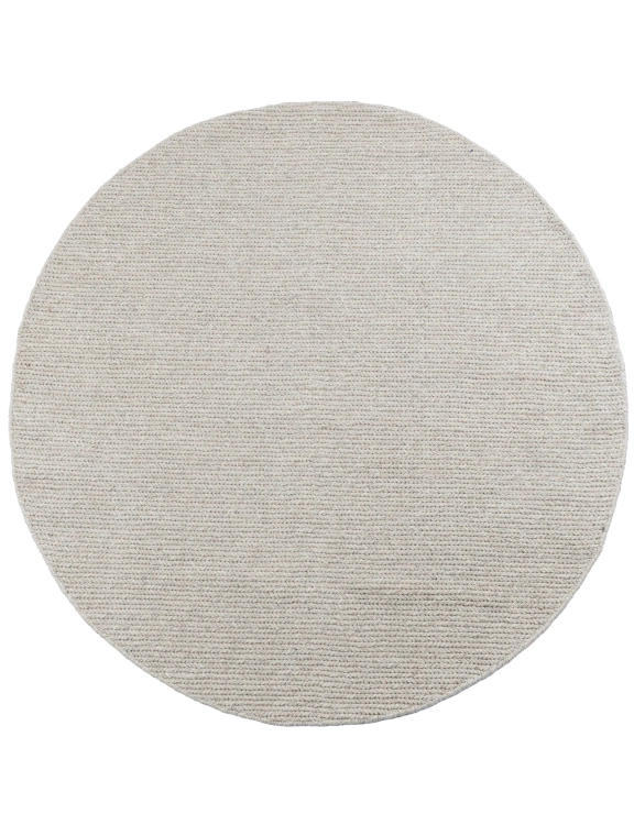 Efloor Dywan Wełniany Alma Wool 160cm Okrągły Beżowy