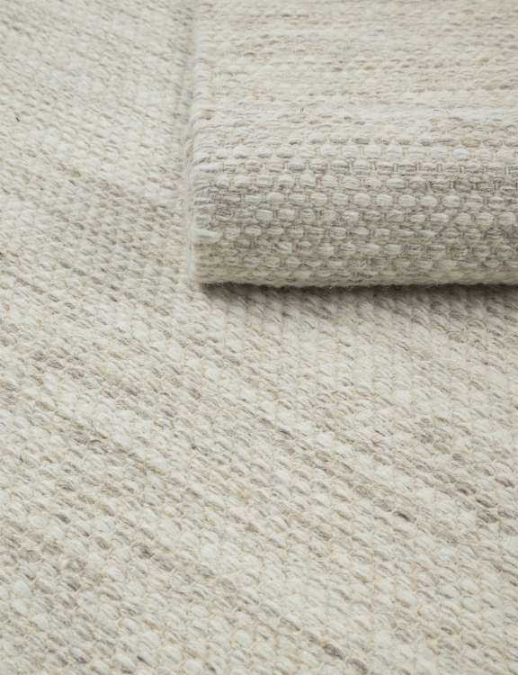 Efloor Dywan wełniany Stockholm 70x140cm Beżowy