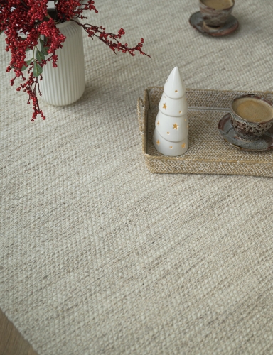 Efloor Dywan wełniany Stockholm 70x140cm Beżowy