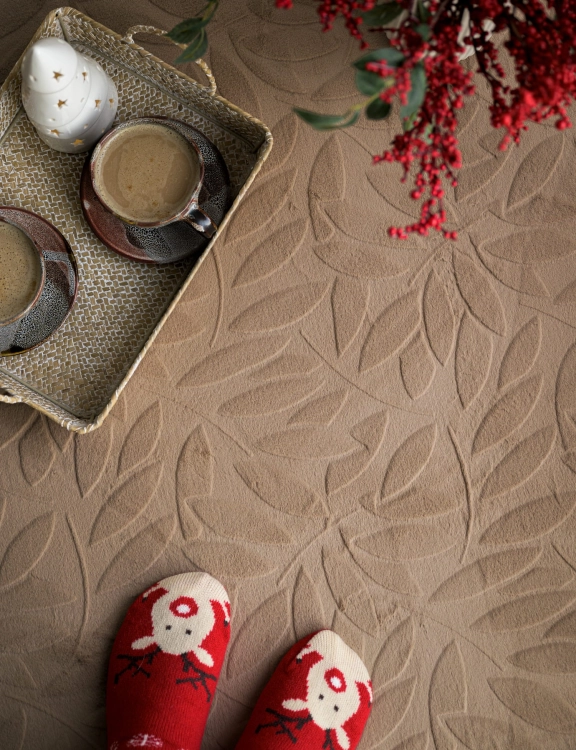 efloor Dywan Rabbit Sofia 160x230cm Liście Beżowy