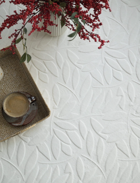 efloor Dywan Rabbit Sofia 120x170cm Liście Biały