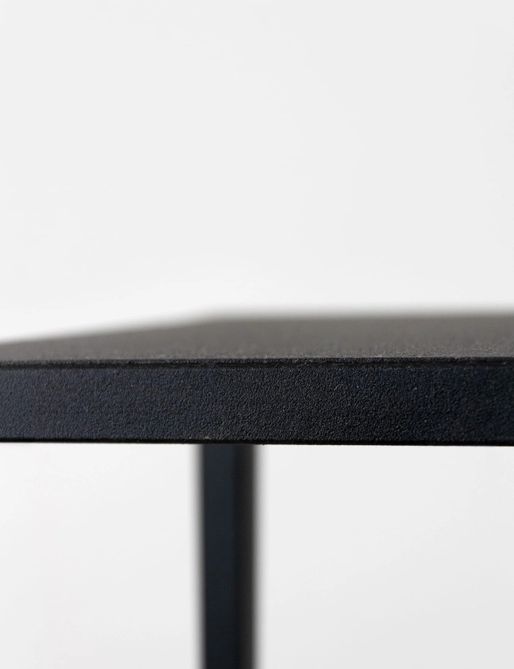 Efloor Kwietnik Metalowy Stojący 4-poziomowy 38x38x68cm Czarny