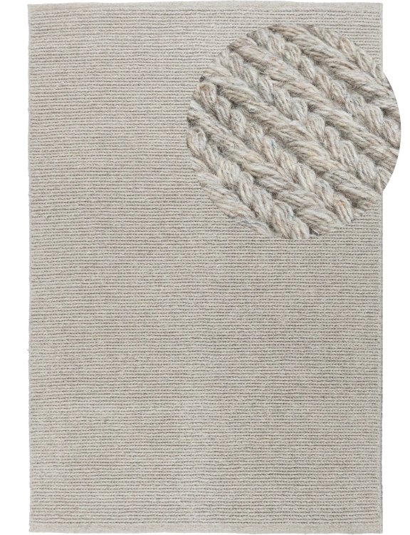 Efloor Dywan Wełniany Alma Wool 120x170cm Beżowy (